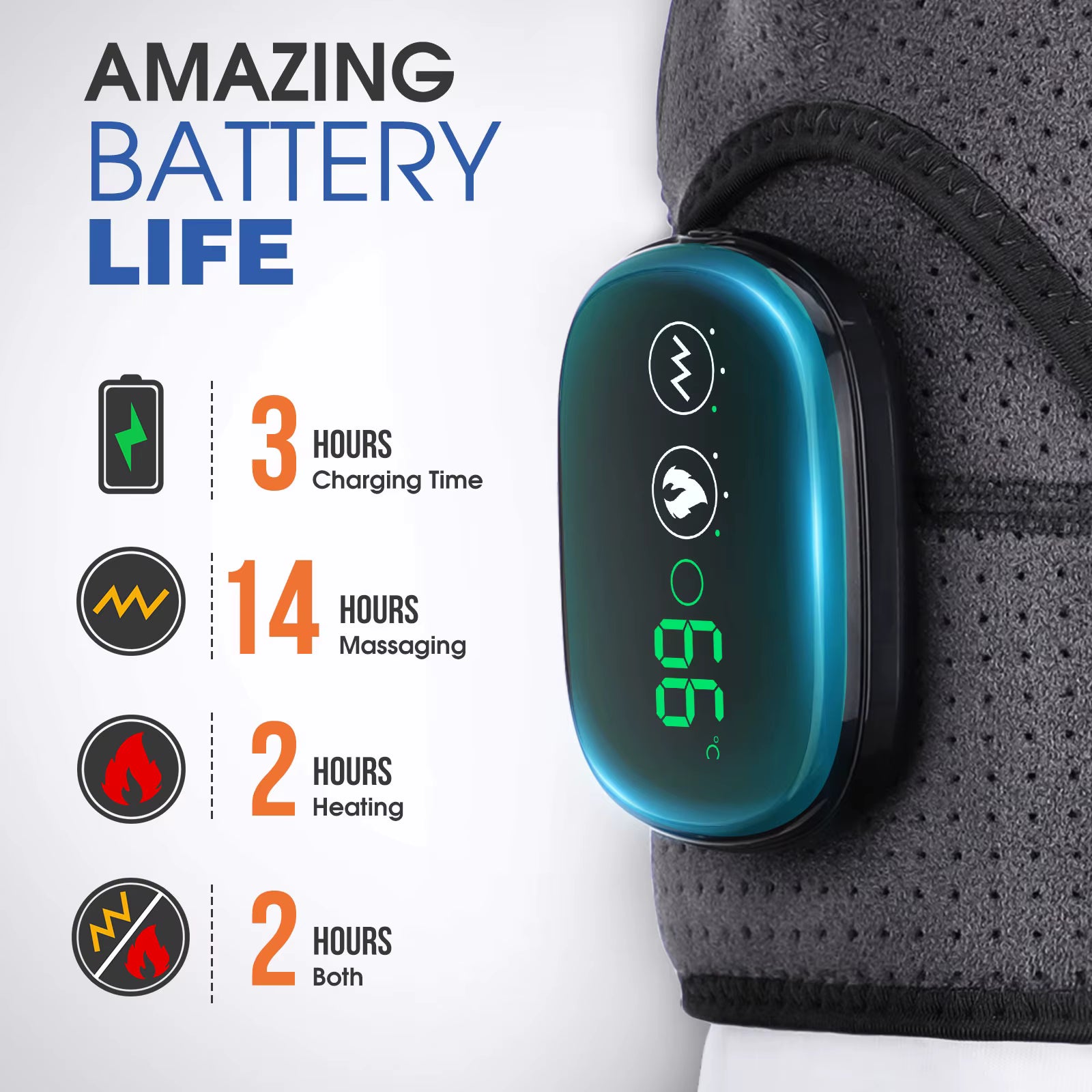 Heated Shoulder Massage Belt