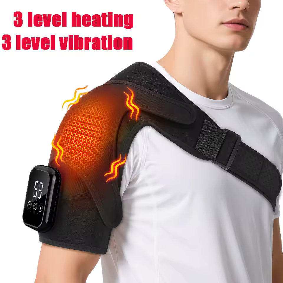 Heated Shoulder Massage Belt