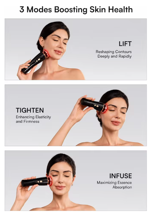 Three-in-One Facial Beauty Device